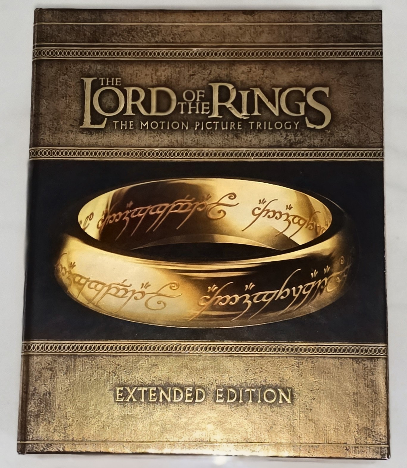 Lord of the Rings Trilogy Extended Edition Blu-ray Box Set Fellowship, Two Tower