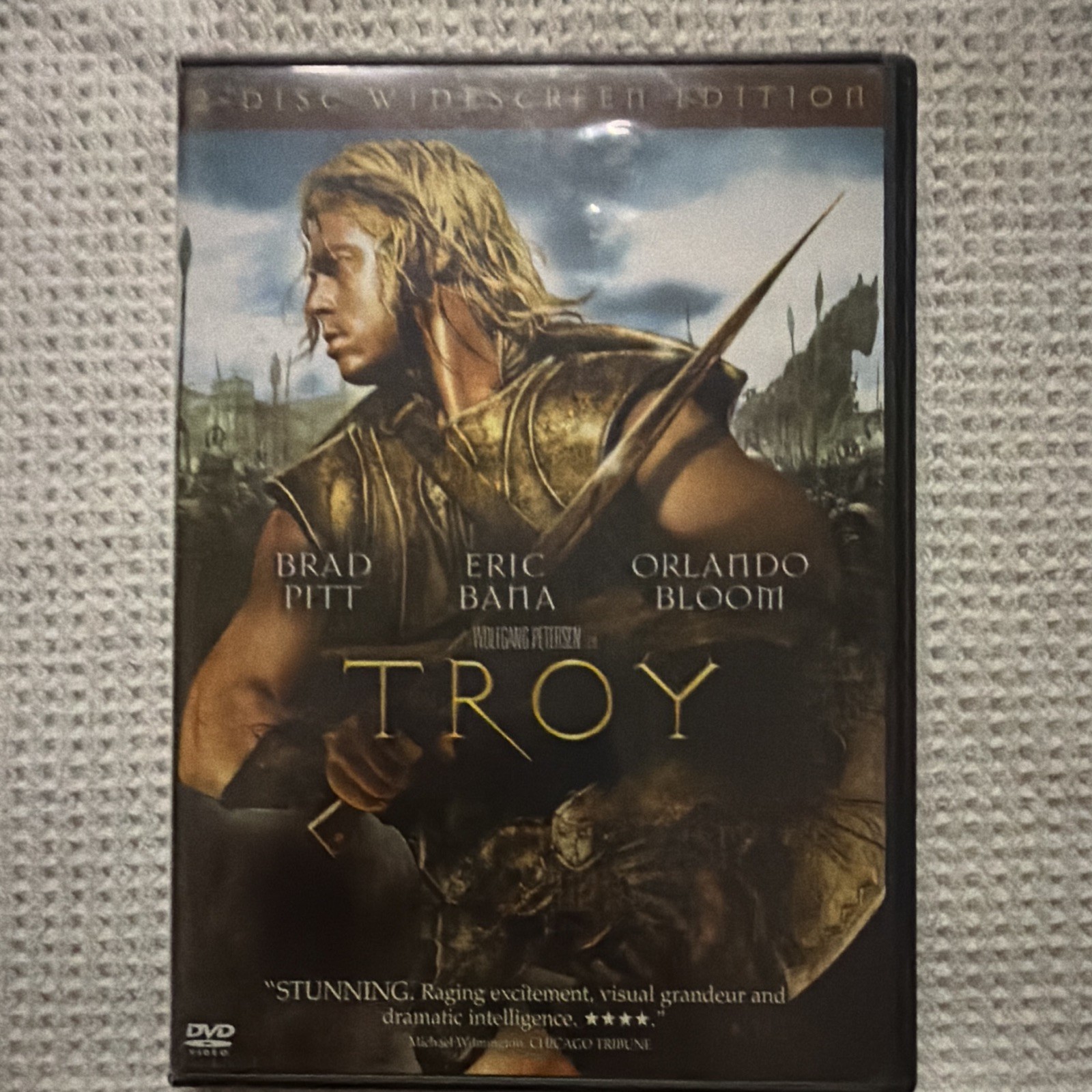 Troy DVD 2-Disc Widescreen Special Features R Eng/Fre Subs Pitt 162 min