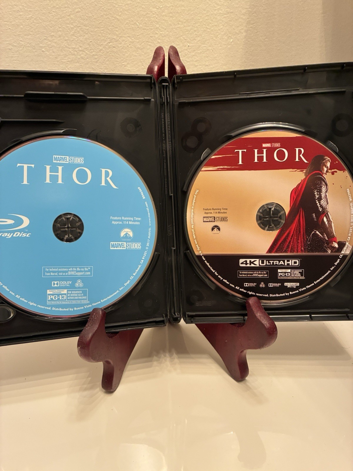 Marvel Studios Thor 4K UHD + Blu-ray PG-13 2011 115 Min