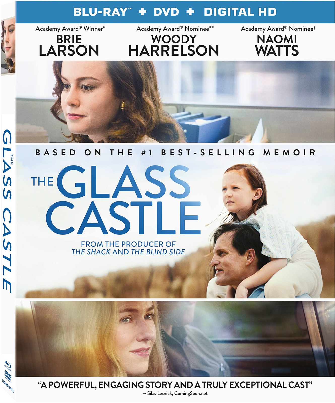 The Glass Castle – DVD, BLURAY, Digital HD