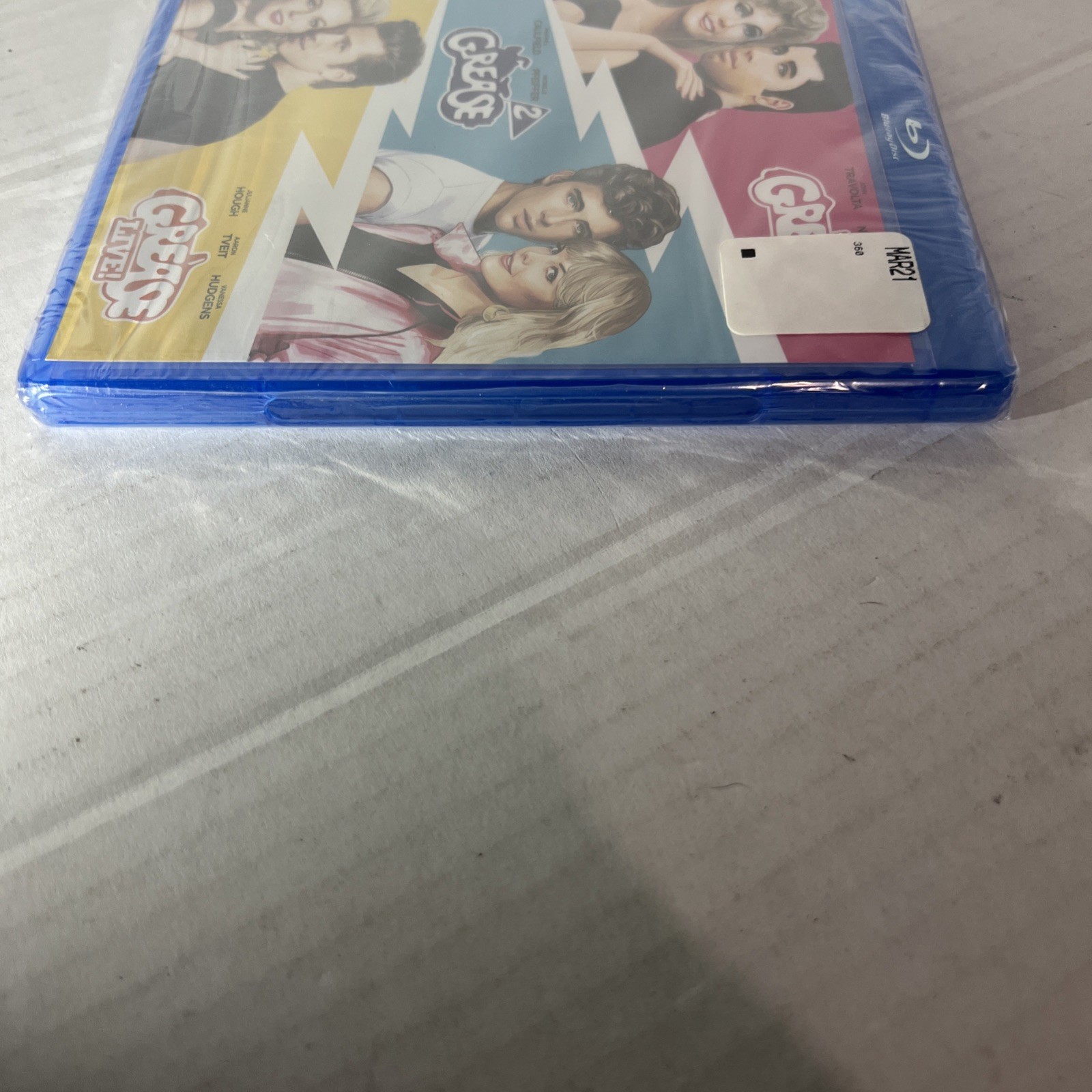 GREASE: 3-Movie Collection Blu Ray (Brand New)