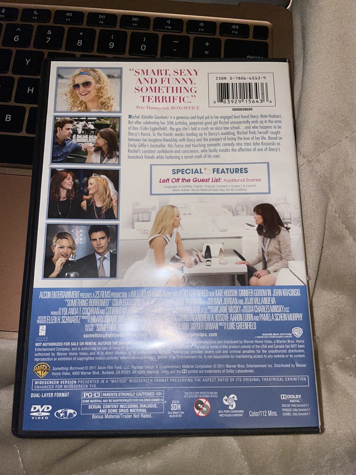 Something Borrowed DVD Luke Greenfield(DIR) 2011