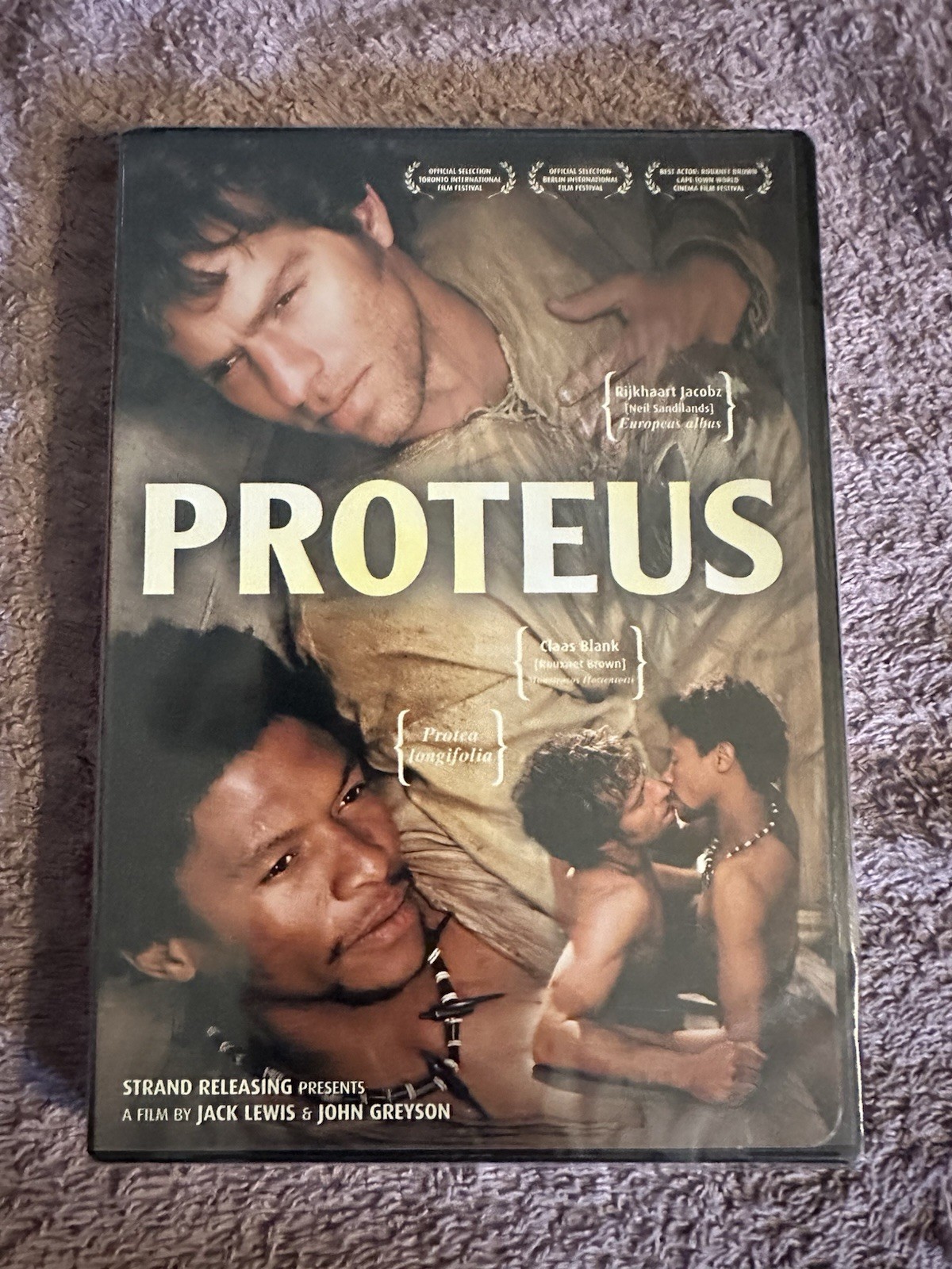 Proteus (DVD, 2004) John Greyson TLA Releasing Gay LGBTQ Region 1 OOP Brand New