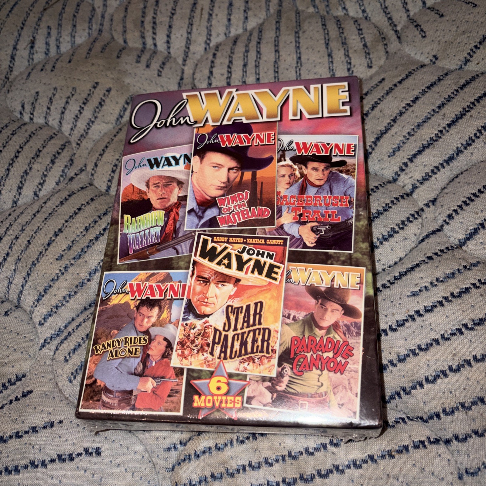 John Wayne Western Classic Collection Six Movies Brand New Sealed
