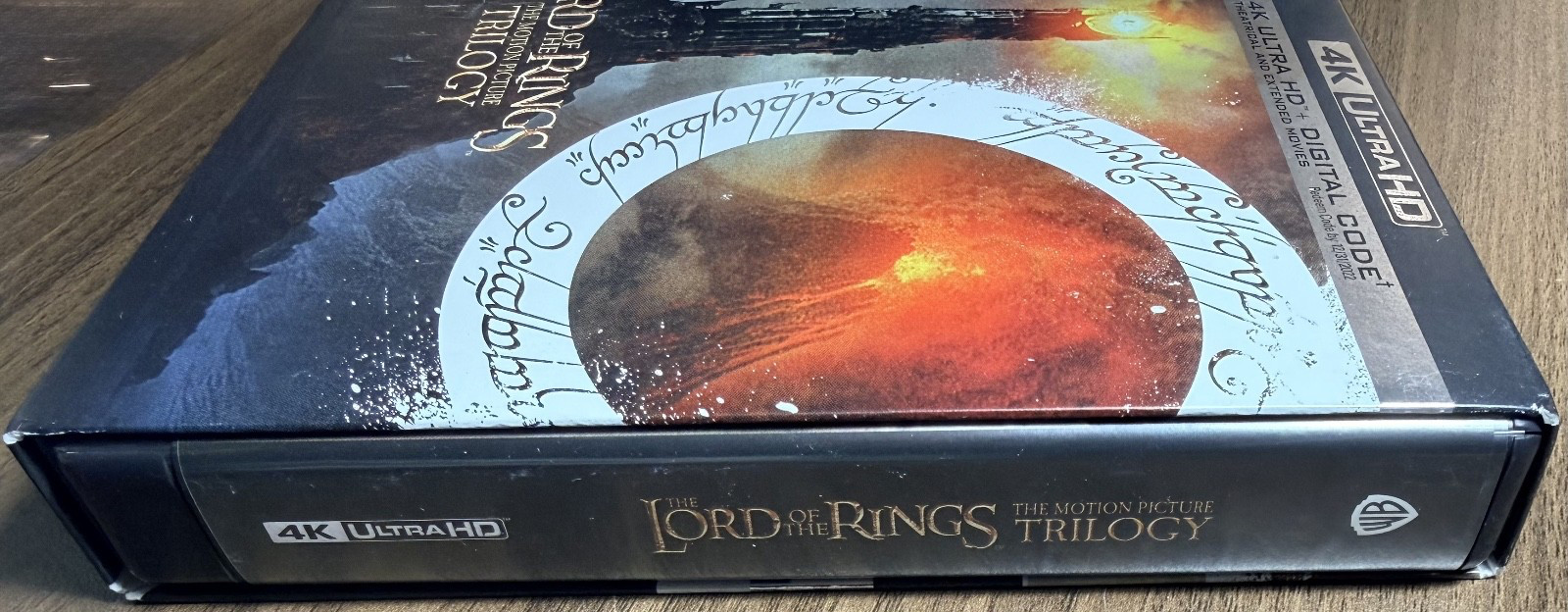 The Lord of the Rings Trilogy Theatrical – Extended Editions 4K UHD Blu-ray