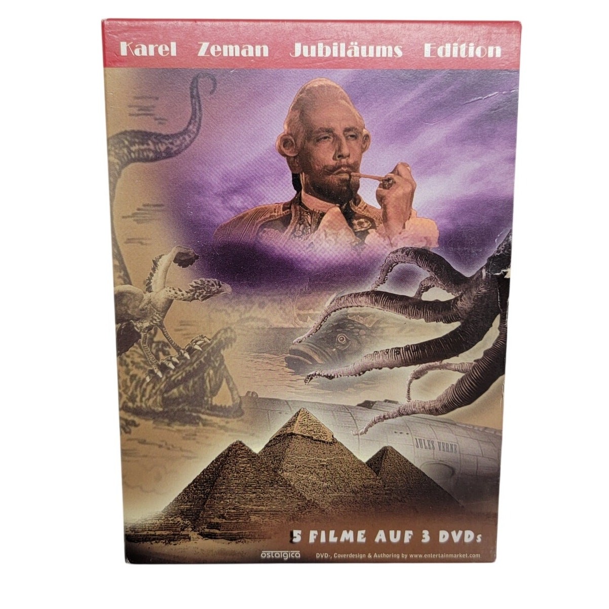 Karel Zeman Jubilaums Edition 3 DVD Set 5 Films Baron Munchhausen Ostalgica