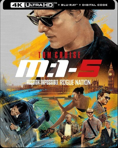 Mission: Impossible 5: Rogue Nation (Steelbook) [New 4K UHD Blu-ray] With Blu-