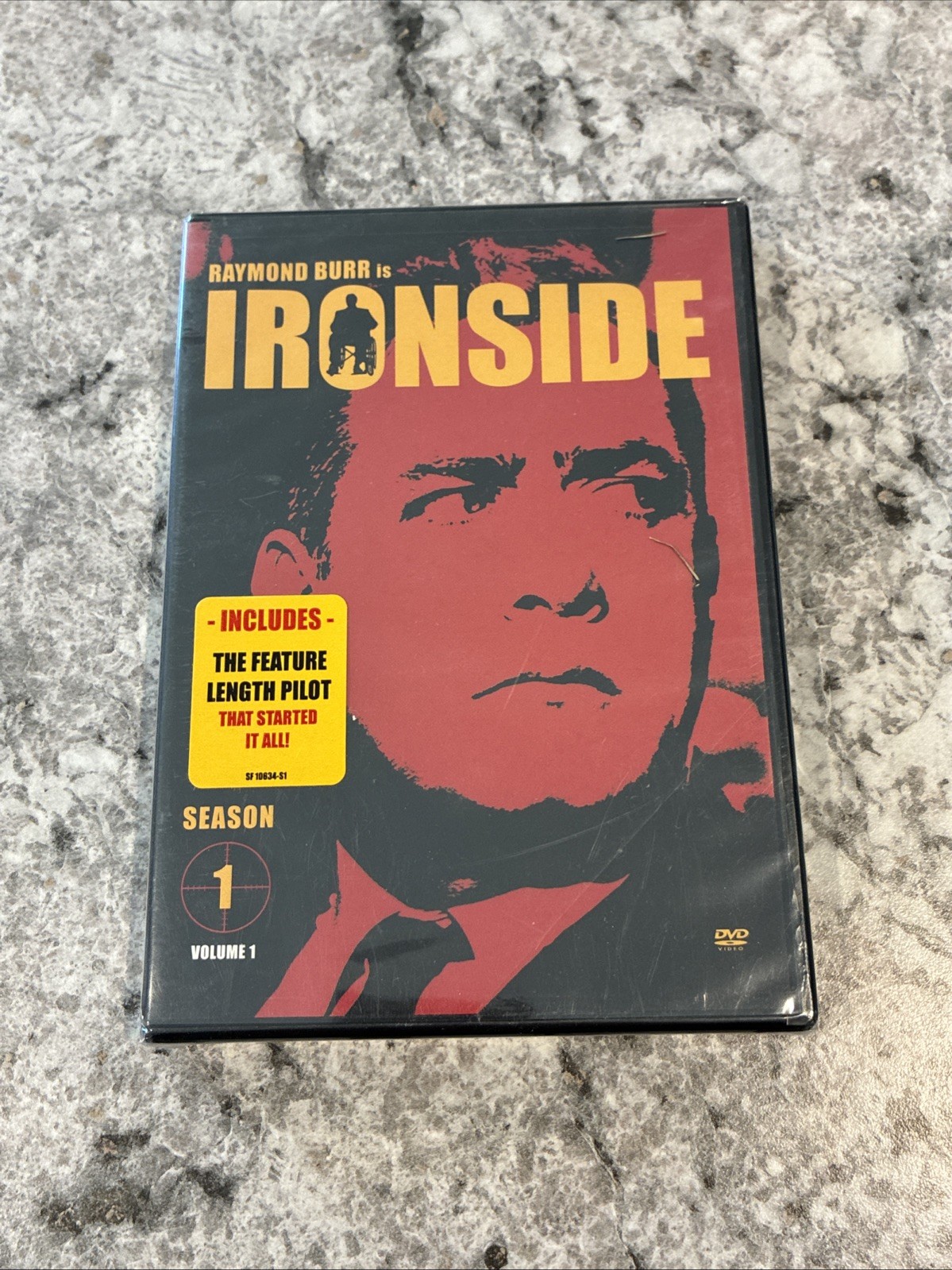 Ironside: Season 1 Volume 1 (DVD, 1967) New Sealed OOP TV Series