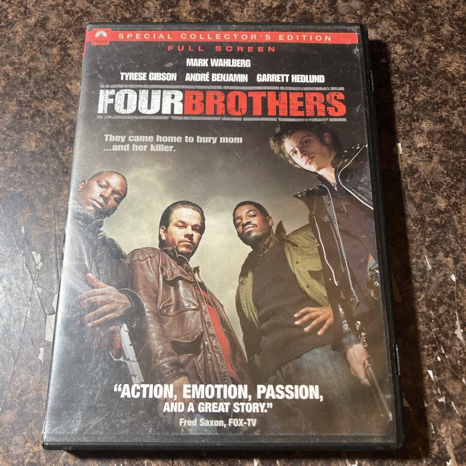 Four Brothers, Mark Wahlberg, Tyrese Gibson DVD Combined shipping