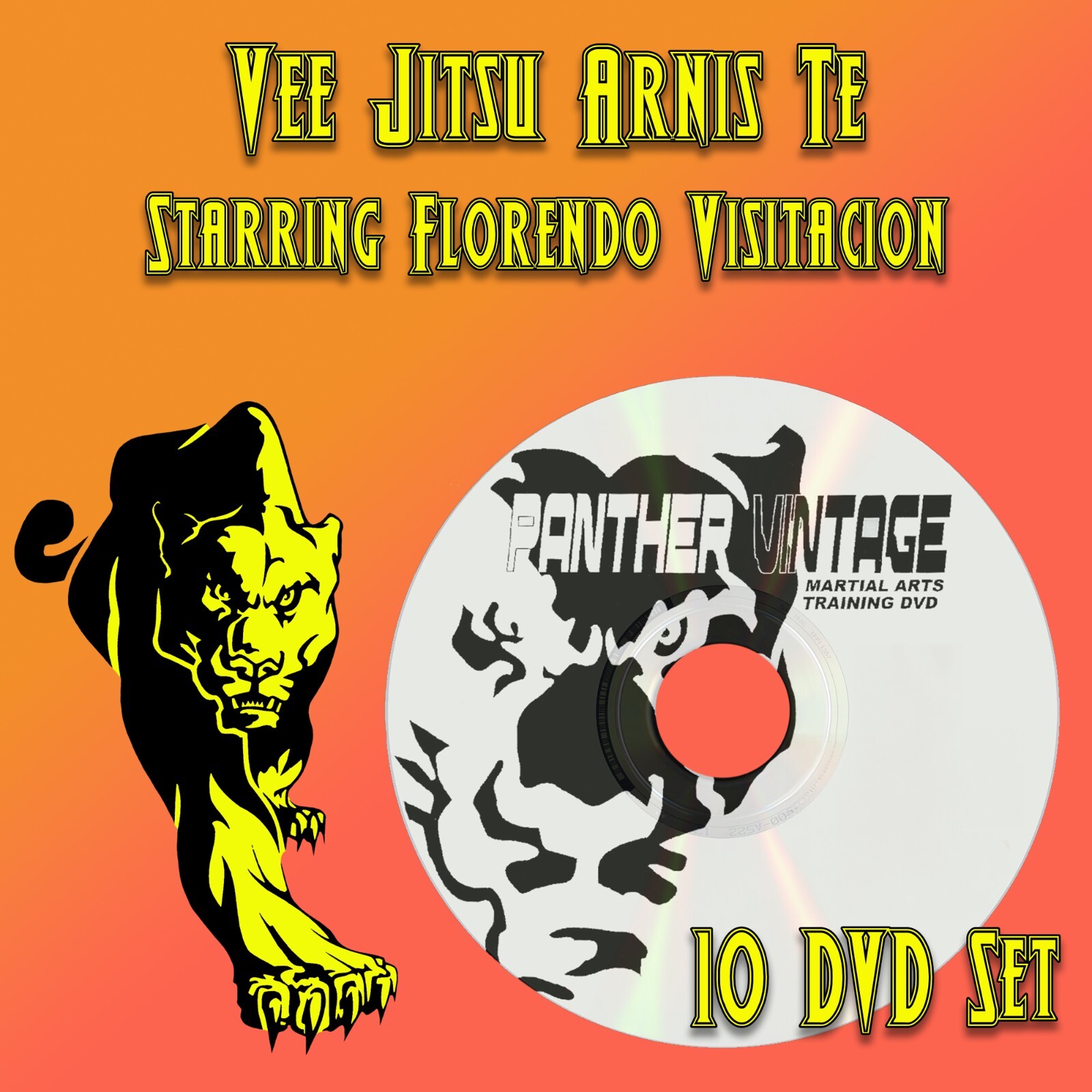 Vee Jitsu Arnis Te starring Florendo Visitacion & Frank Gallante (10 DVD Set)