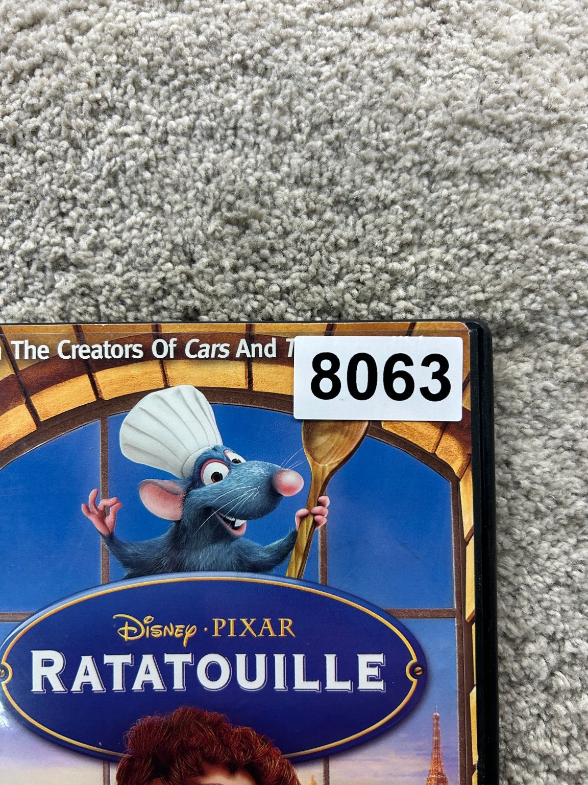 Disney Pixar Ratatouille DVD 2007 Brad Bird Animated Family Adventure