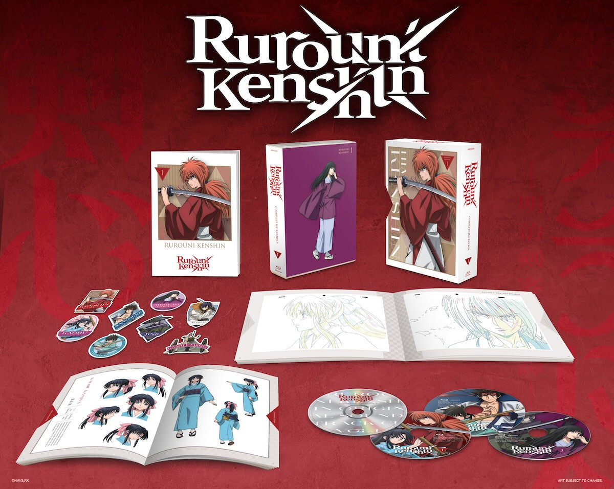 Rurouni Kenshin Volume 1 BLURAY
