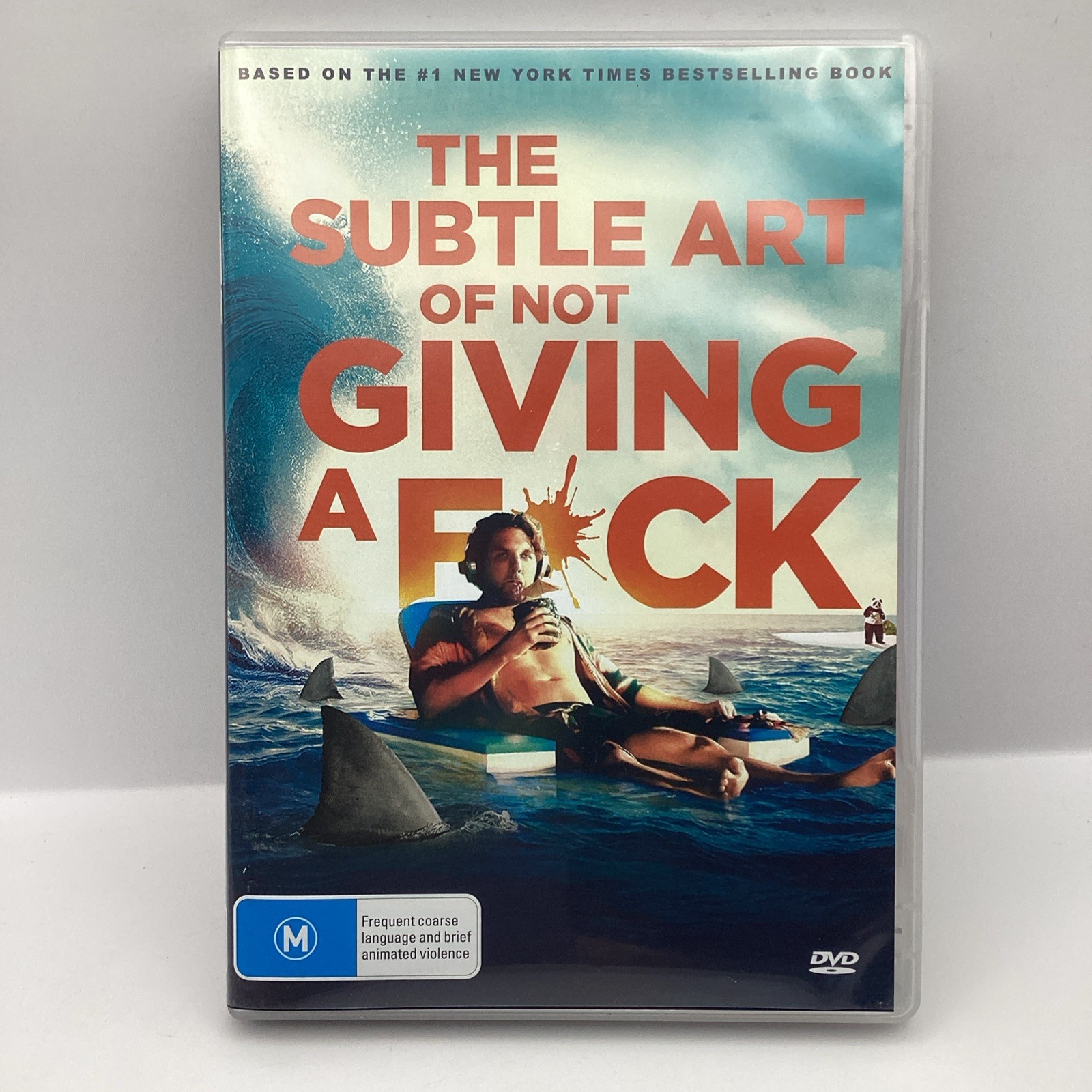 The Subtle Art of Not Giving a #*%! (DVD, 2023) Region 4 – free postage (B4)