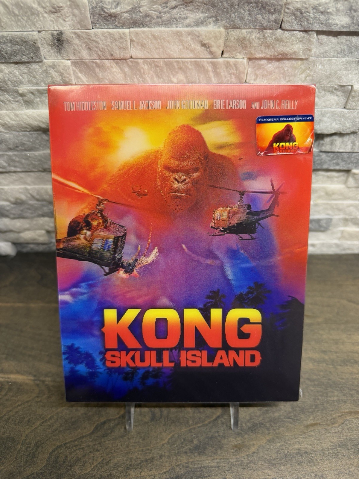 Kong Skull Island FilmArena FAC #147 XL Full Slip Steelbook 3D Blu-ray #129/500
