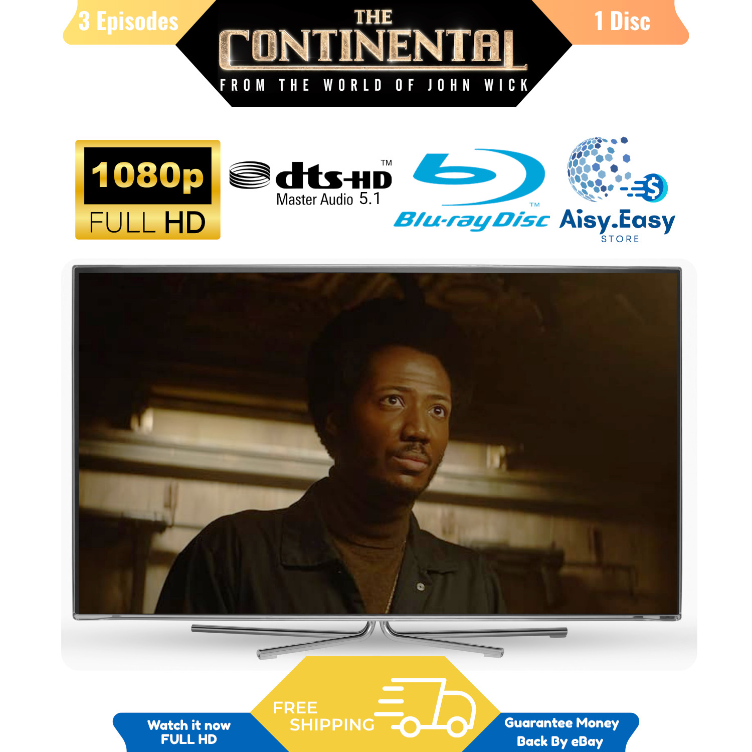 The Continental Complete Mini Series Action Crime Thriller Region Free Blu Ray