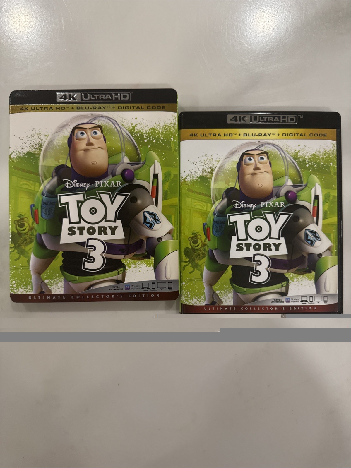 Toy Story 1 2 3 (4K UHD + Blu-ray) SLIPCOVERS No Digital 📦 SHIP