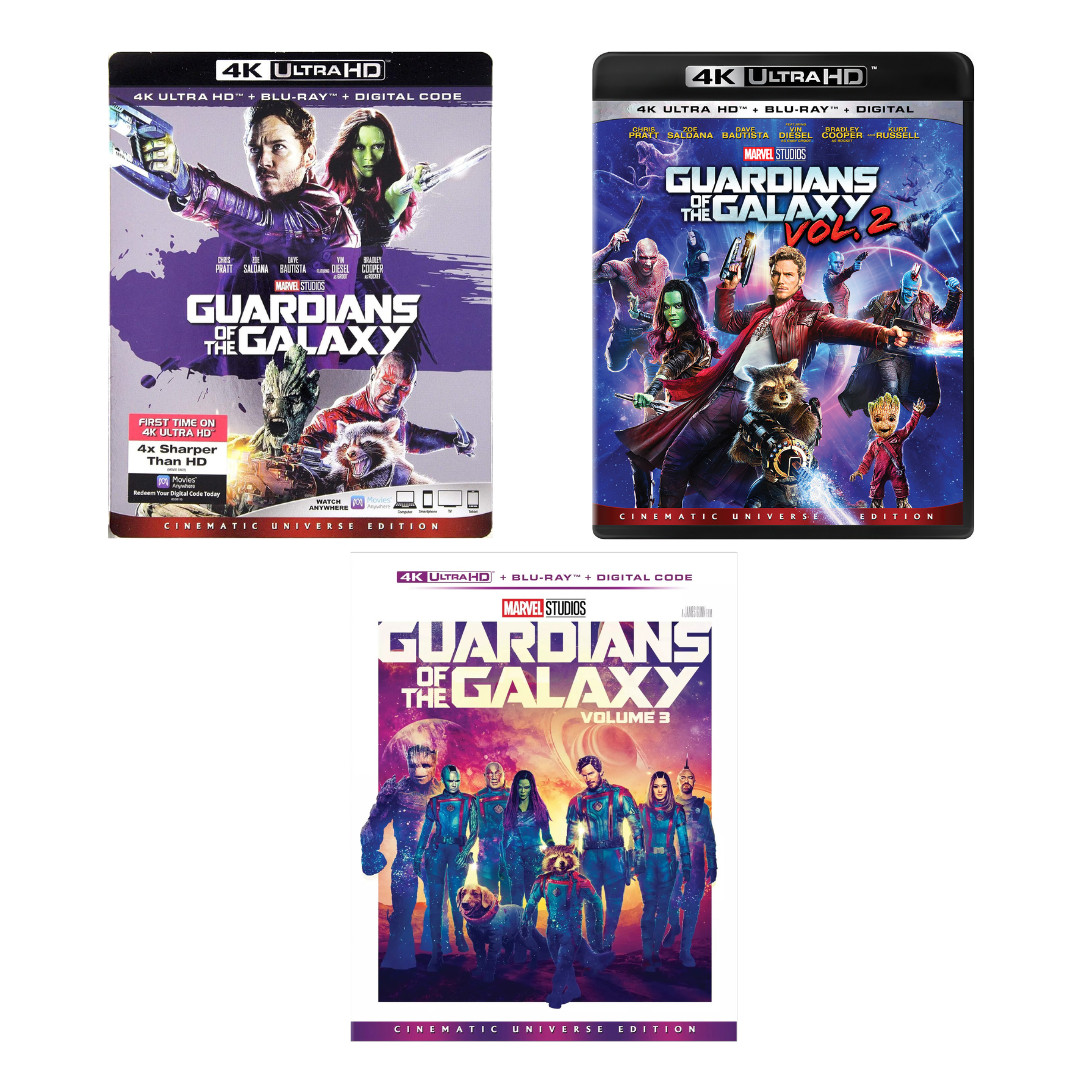 Guardians Of The Galaxy 1-3 (4K) Nw