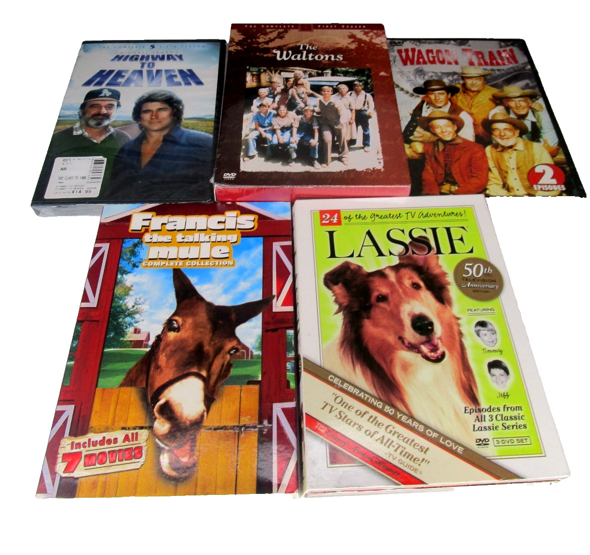 Mixed LOT OF 5 Classic TV Series Box Set DVDs~Some Are SEALED