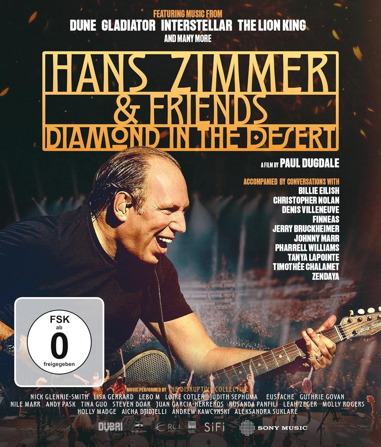 Hans Zimmer – Hans Zimmer & Friends: Diamond In The Desert Blu-ray [Region Free]
