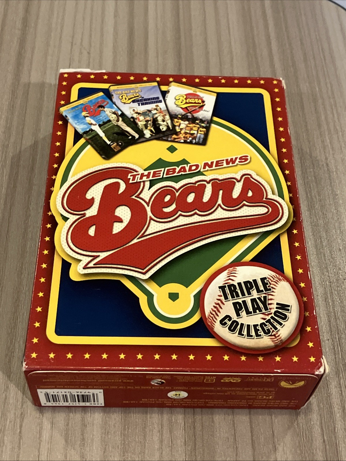 The Bad News Bears Triple Play (DVD, 2005, 3-Disc Set)