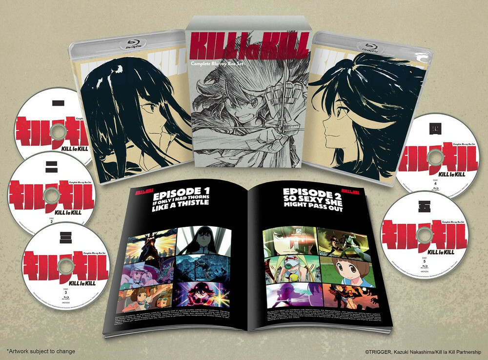 KILL la KILL Complete Box Set Blu-ray Limited Edition Anime Series USA Aniplex
