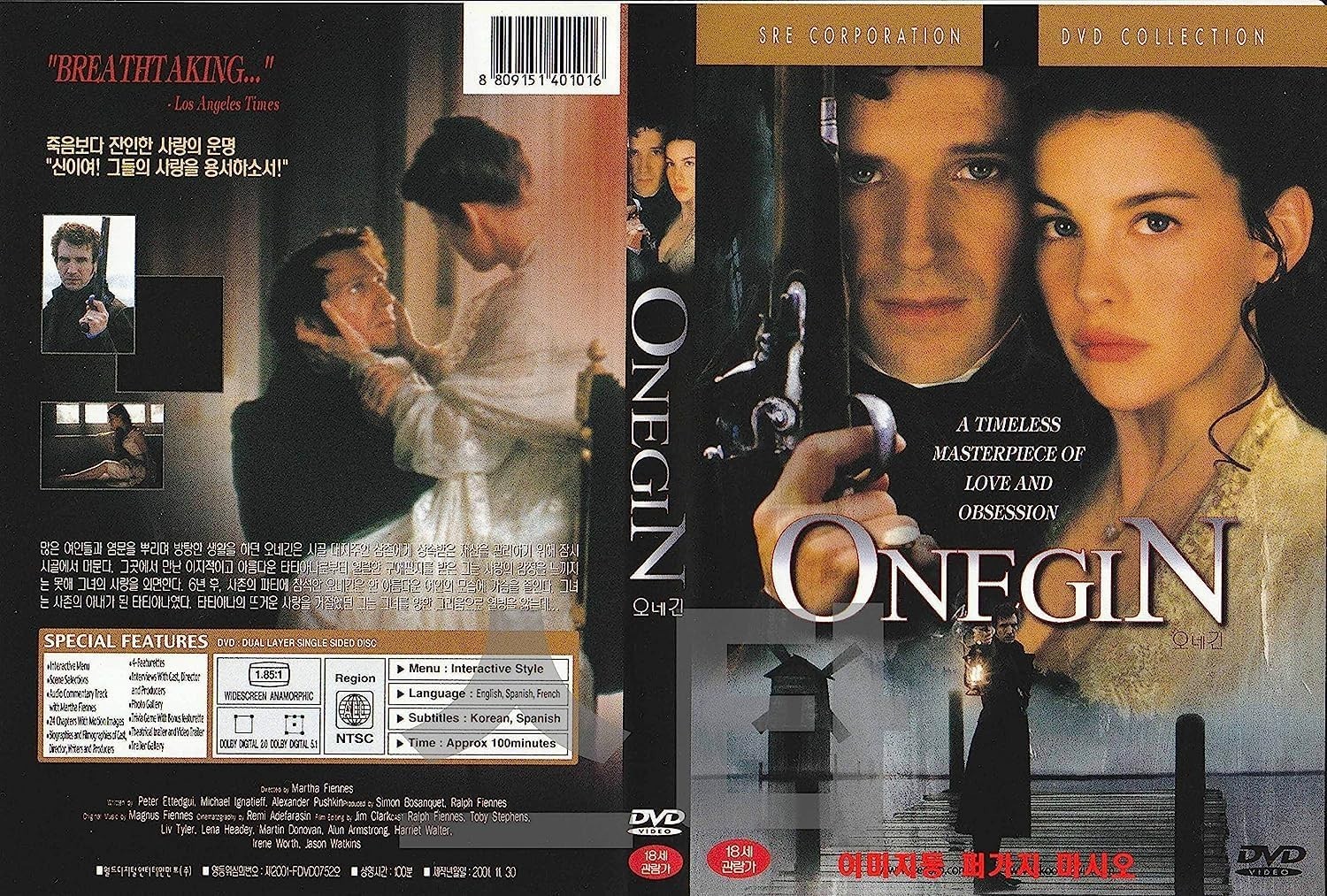 Onegin (1999) French & Spanish Dubbing “Ralph Fiennes, Liv Tyler” “R”Rating Roma