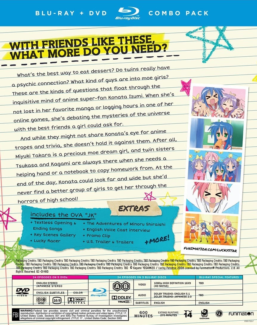 New Lucky Star: The Complete Series (Blu-ray + DVD)