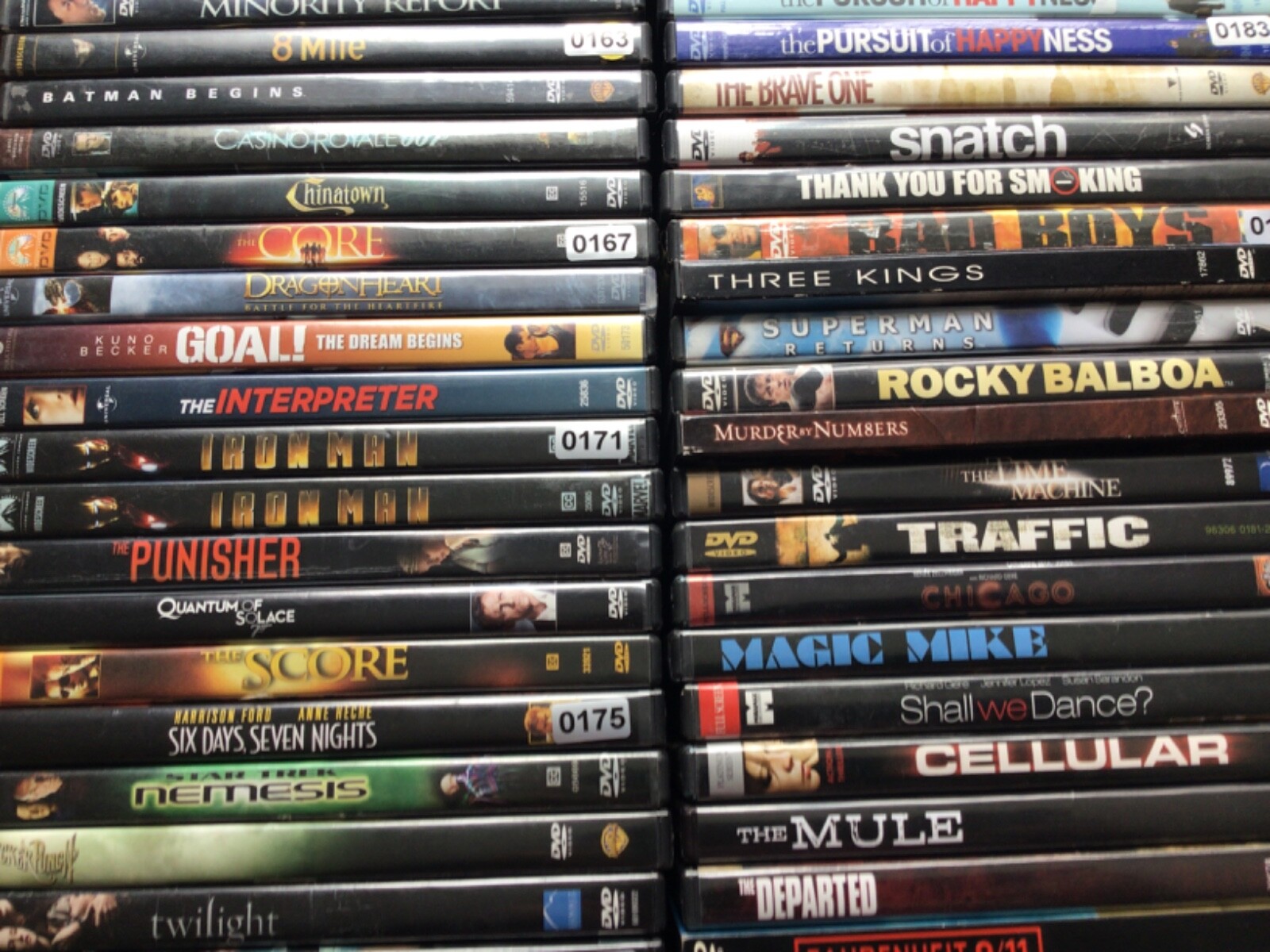 DVD Movies – Action – Drama, Pick and Choose from 100’s – Flat Rate Shipping
