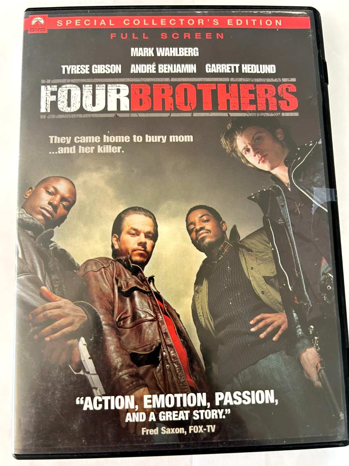 Four Brothers DVD Mark Wahlberg / Ships Same Day With Tracking