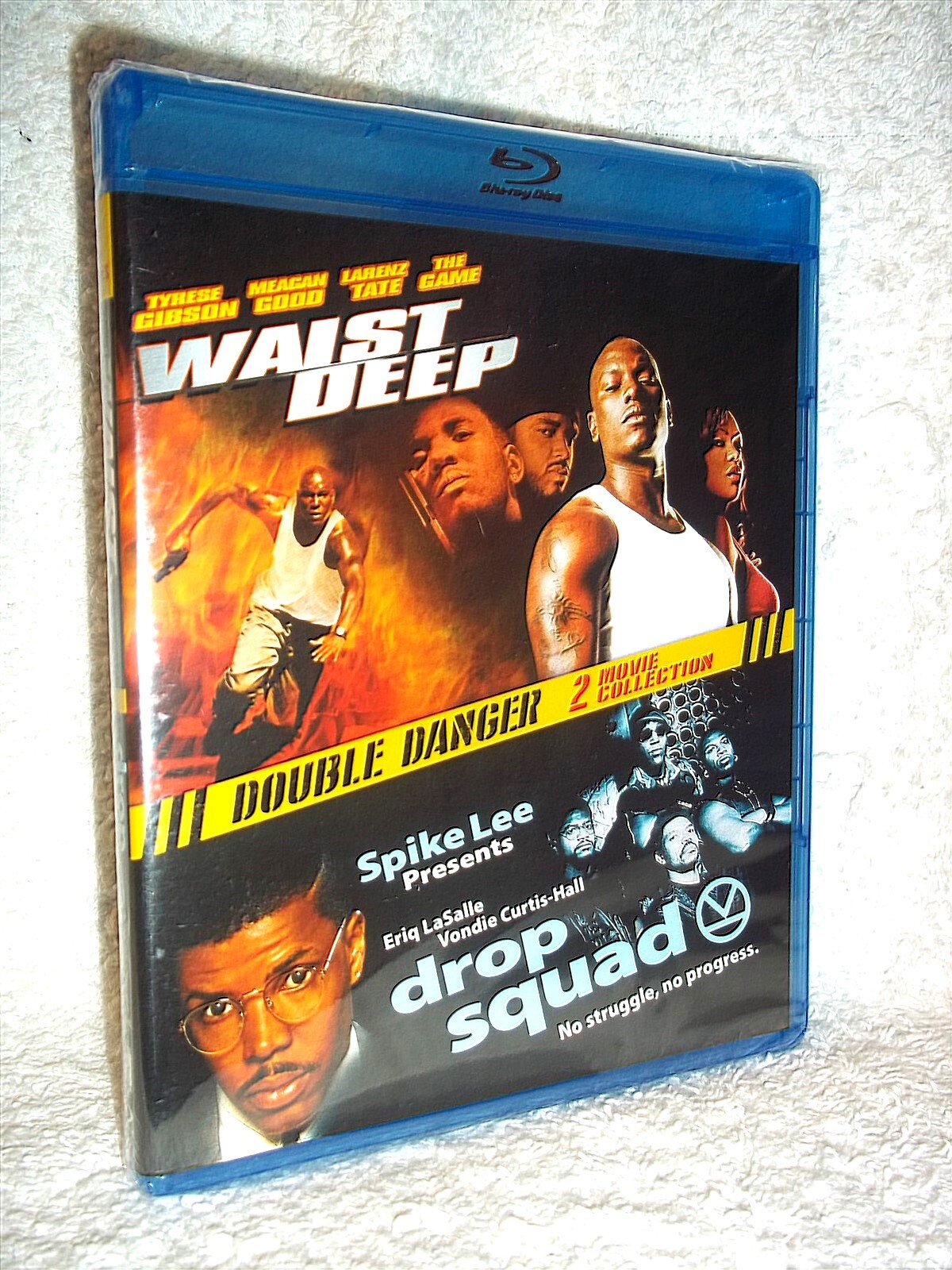Double Danger: Drop Squad & Waist Deep (Blu-ray, 2023) NEW Tyrese Gibson action