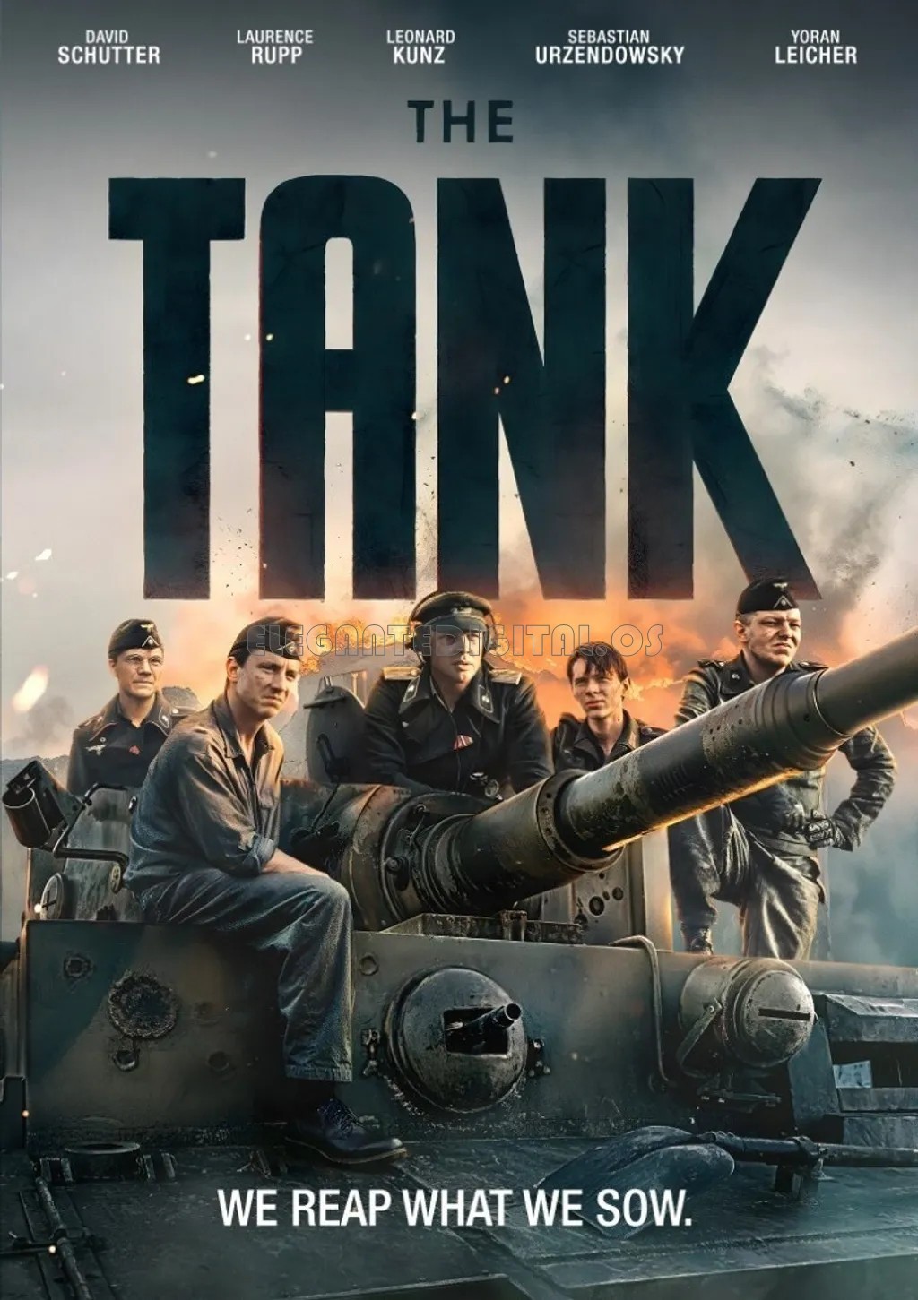 DVD Der Tiger – The Tank (2025) Military War Movie High Quality All Region NEW