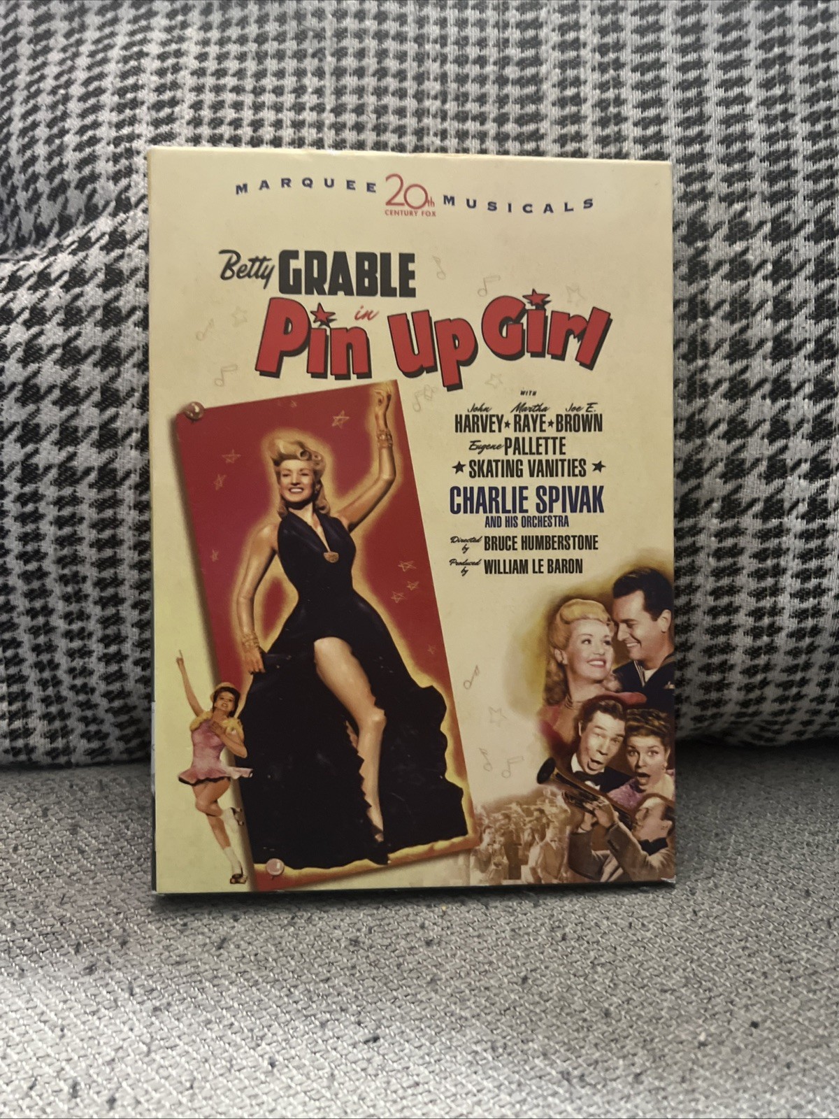 Pinup GIrl DVD Betty Grable 20th Century Fox Marquee Musicals with slipcover