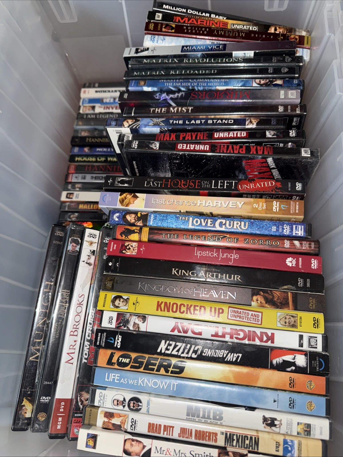 HUGE USED DVD LOT; Bulk Pricing Available – $5 Each, FREE SHIPPING