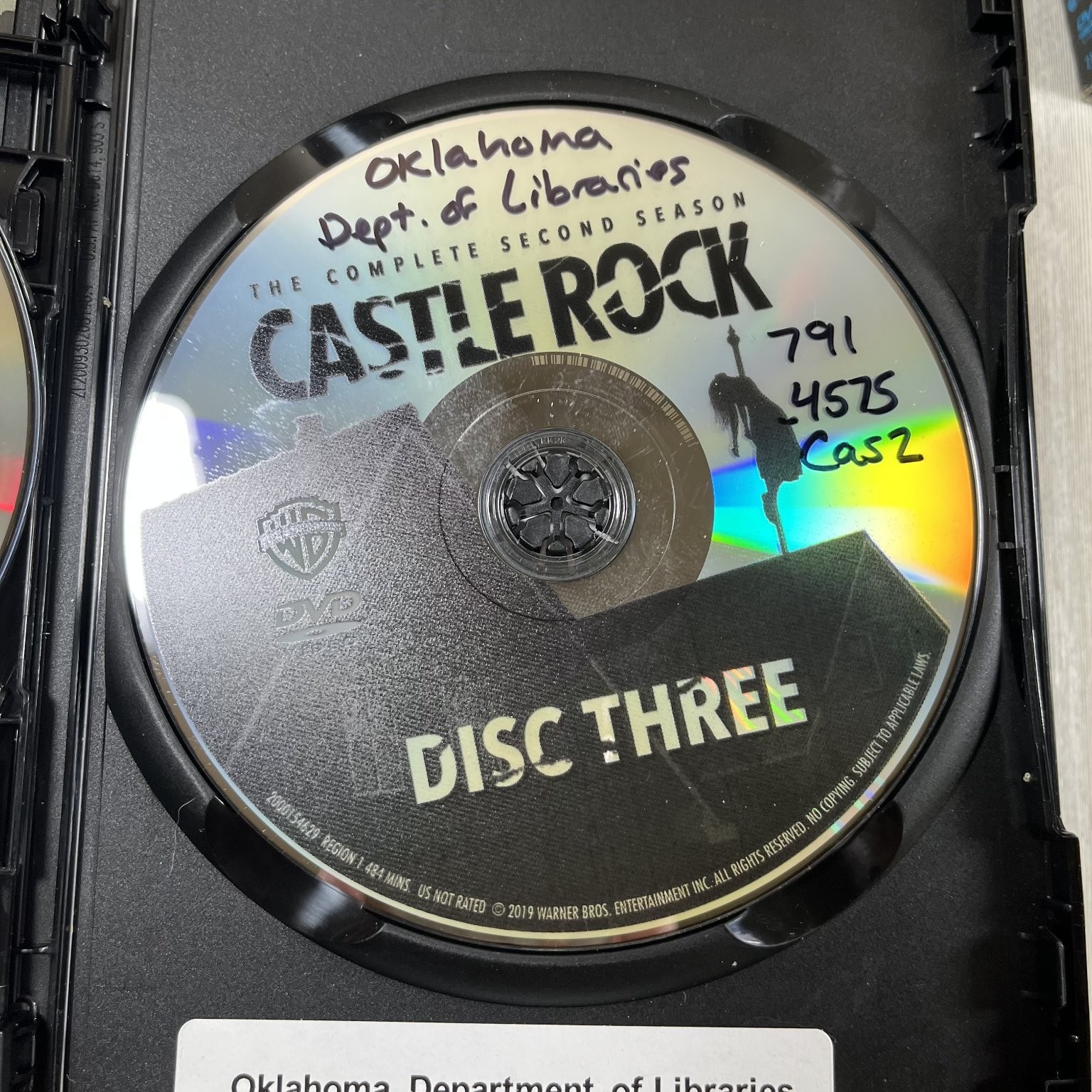 Castle Rock The Complete Second Season DVD 2019 Stephen King J.J. Abrams Horror