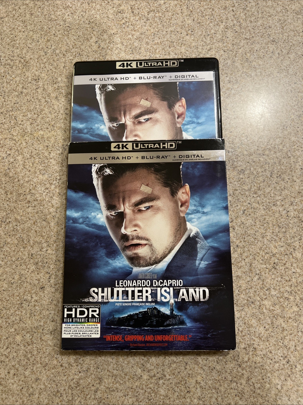 Shutter Island (4K & Blu-ray; No Digital) W/OOP Slipcover (Free US Box Shipping)
