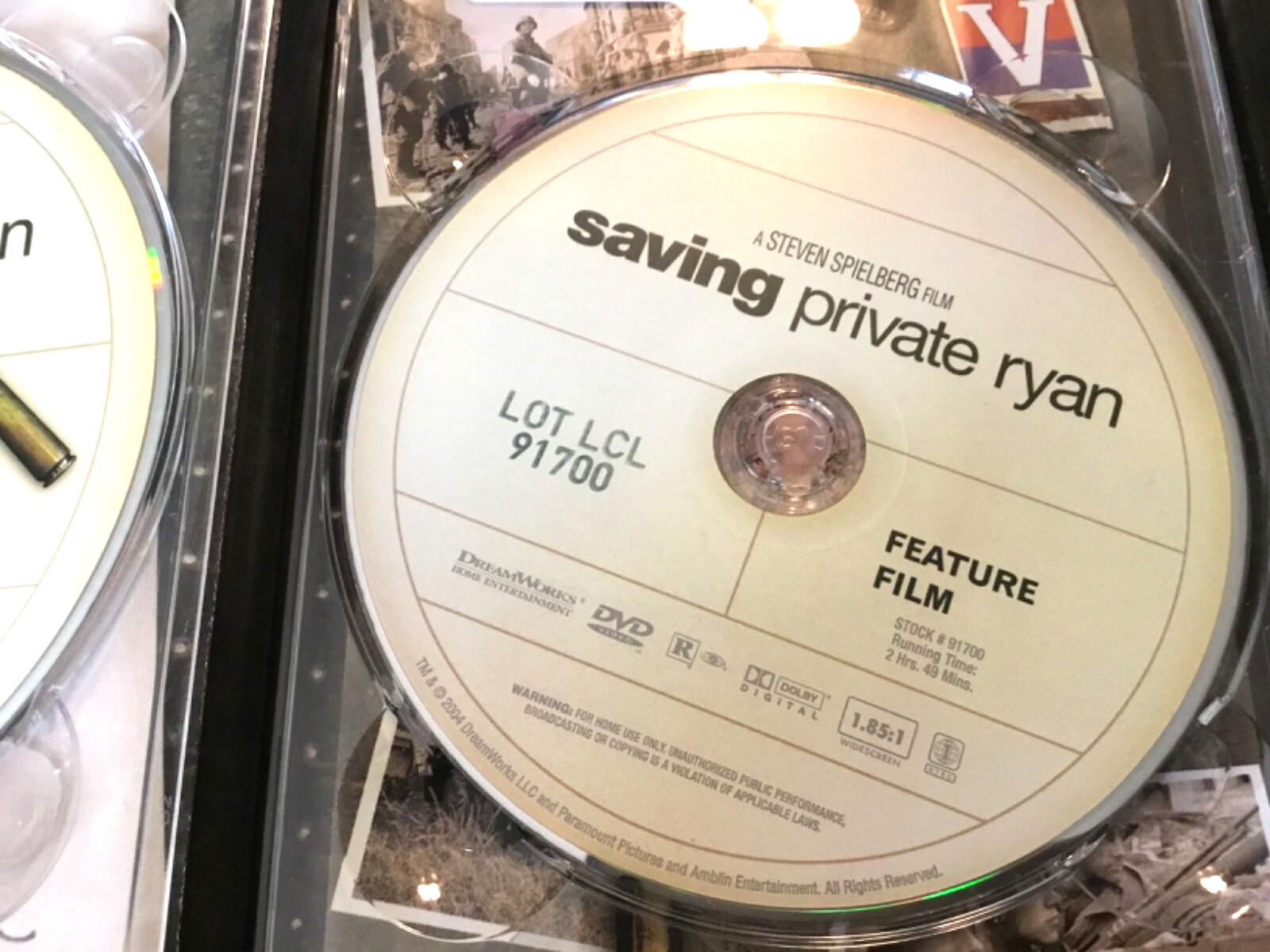 saving private ryan D-Day 60th Anniversary Commemorative Edition Tom Hanks