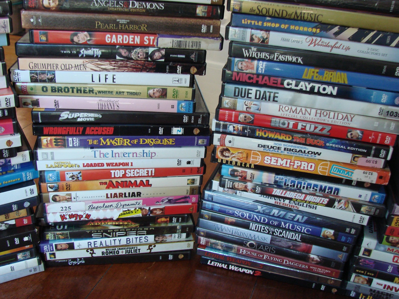 Lo 217 Assorted DVD Movies Action Comedy Drama Romance ALL Listed Best Picture