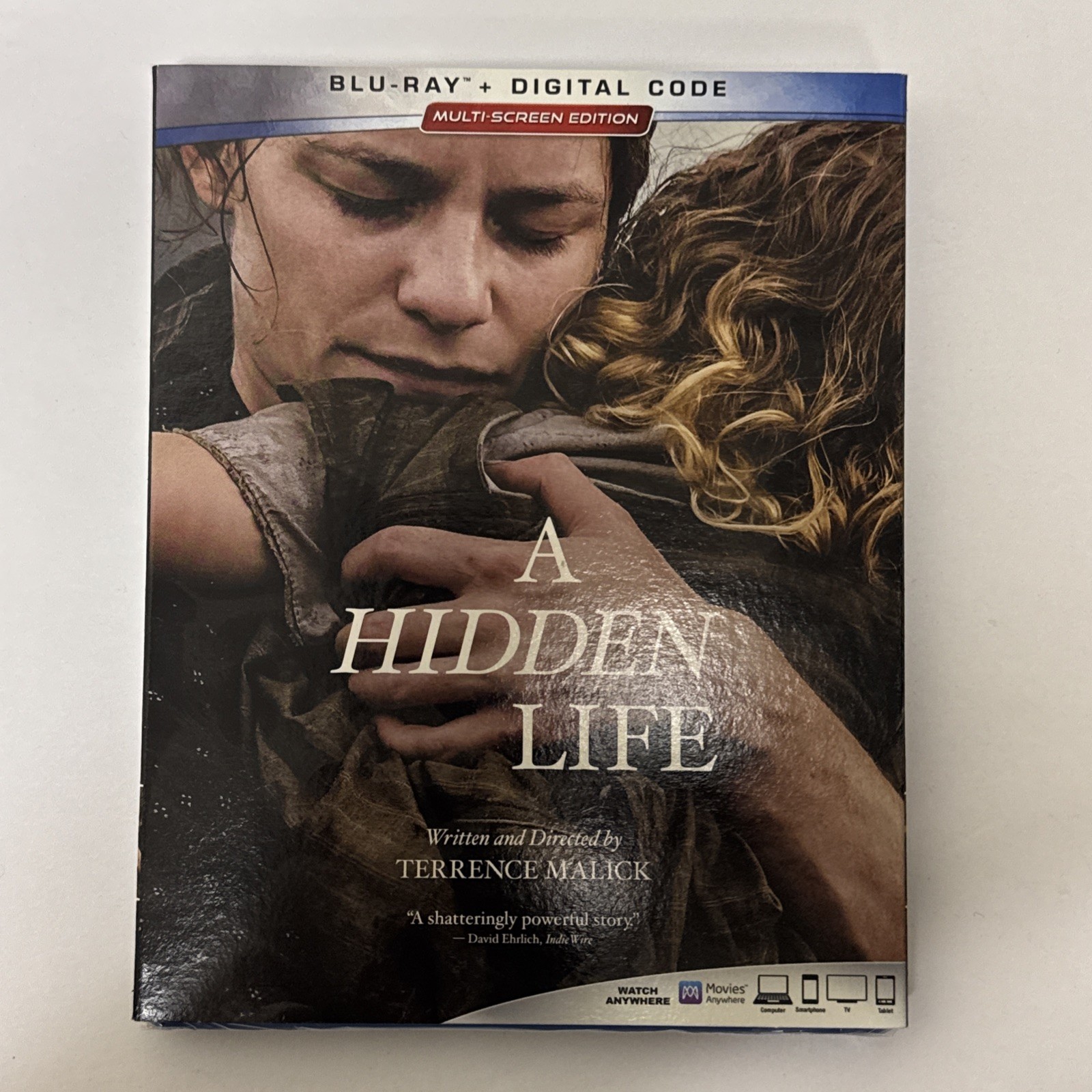 A Hidden Life Blu Ray w/ Slipcover BRAND NEW SEALED Terrence Malick