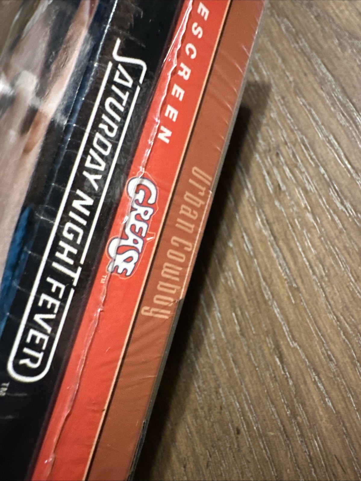 Travolta DVD Collection (3-Disc Set) Grease/Urban Cowboy/Saturday Night Fever.