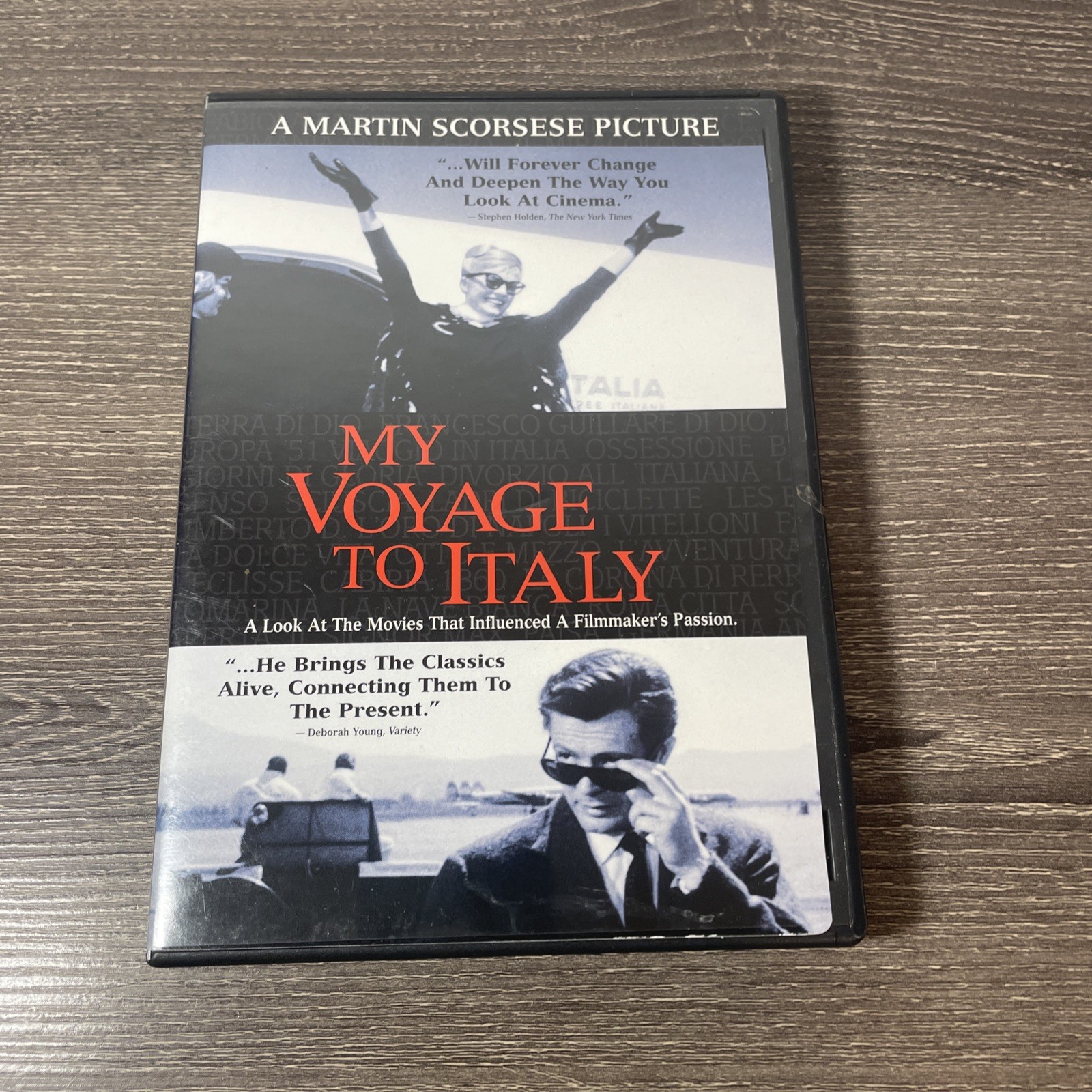 My Voyage to Italy (DVD, 2004, 2-Disc Set) Martin Scorsese 1999 Region 1 OOP