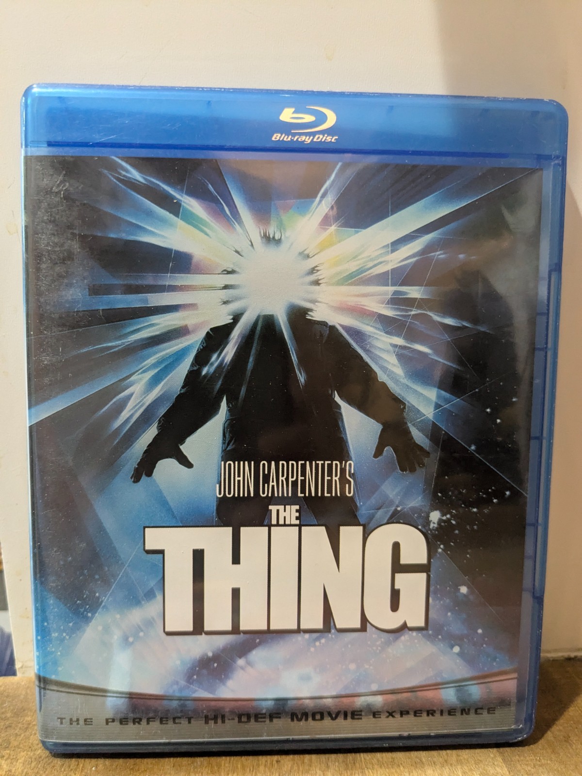Blu-ray Movie The Thing (Original Release 1982) w/ Case Shown