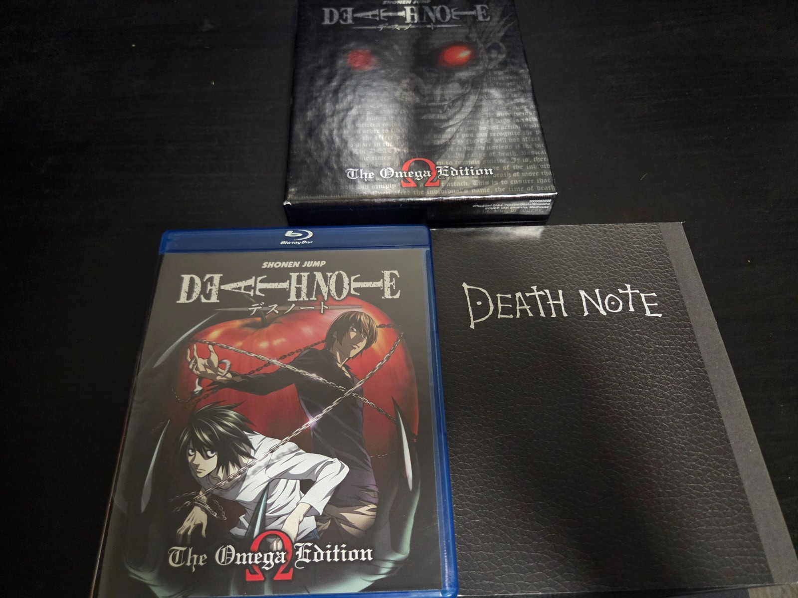 Death Note Omega Edition Blu-ray Limited Edition Viz Media Very Good Condition