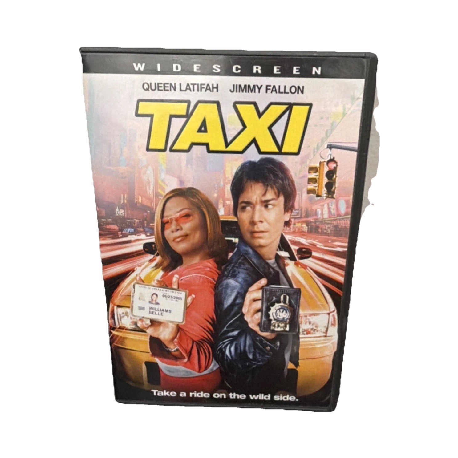 Taxi DVD Widescreen Edition Queen Latifah Jimmy Fallon Tall/DVD Case