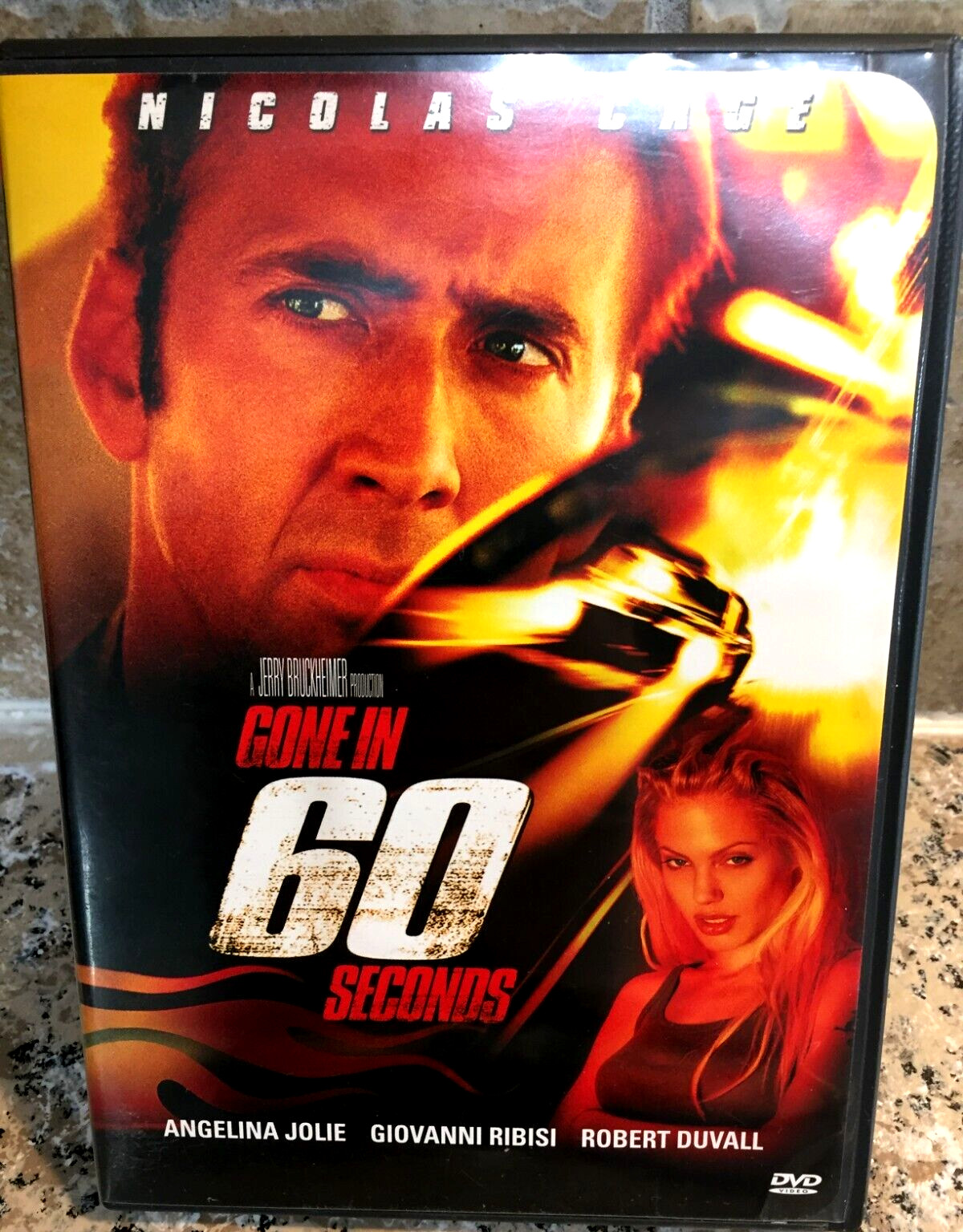 Gone in 60 Minutes DVD / Nicolas Cage / Ships Same Day with Tracking