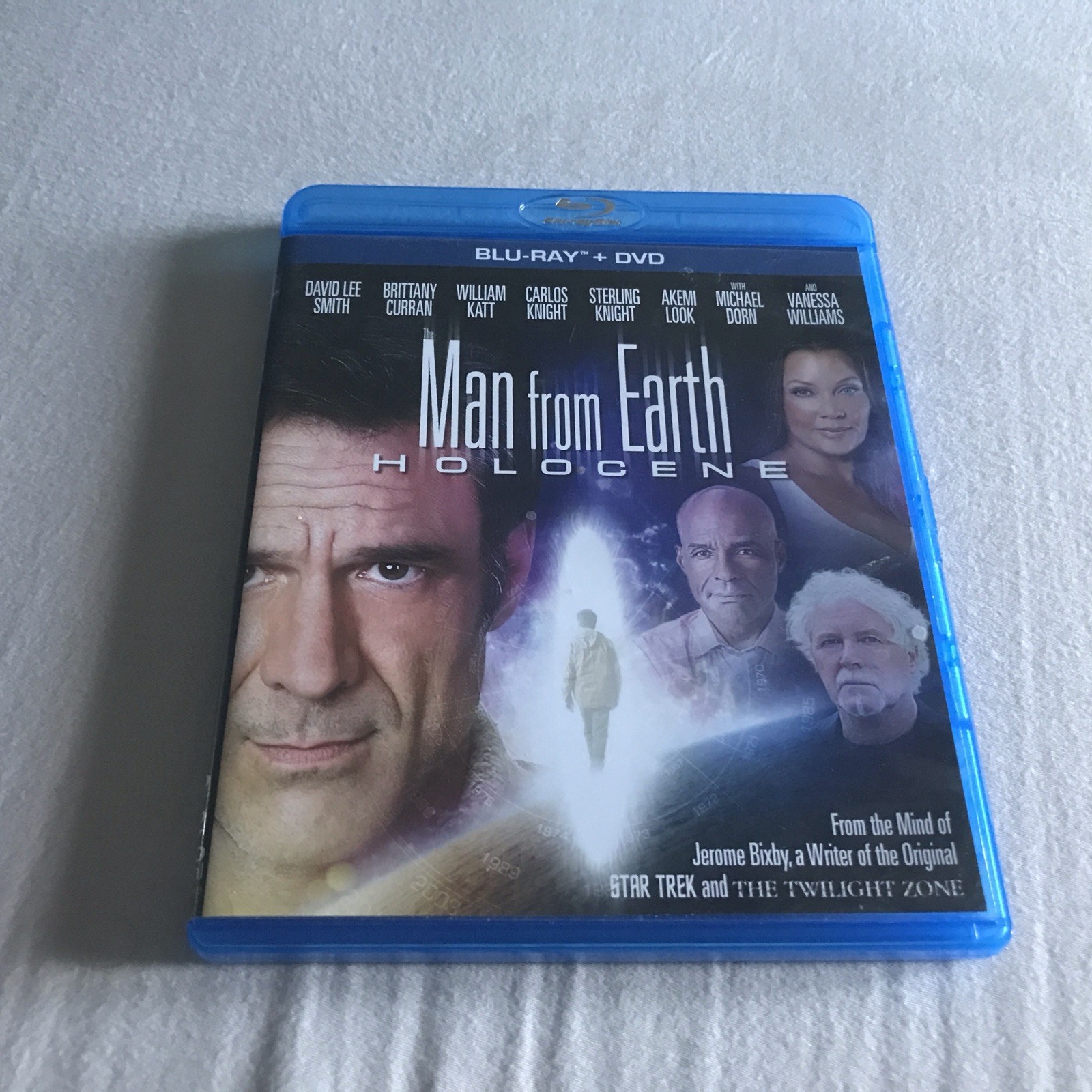 Man from Earth Holocene (2018) Blu-ray + DVD Jerome Bixby Sci-Fi MVD Visual OOP