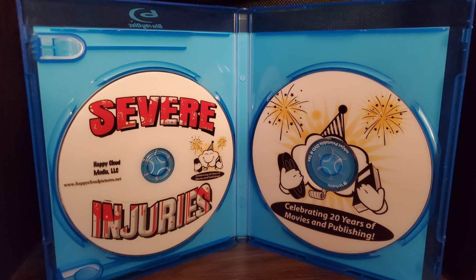 Severe Injuries – Original 2019 OOP Blu-ray/DVD (Shot-On-Video Horror Comedy)