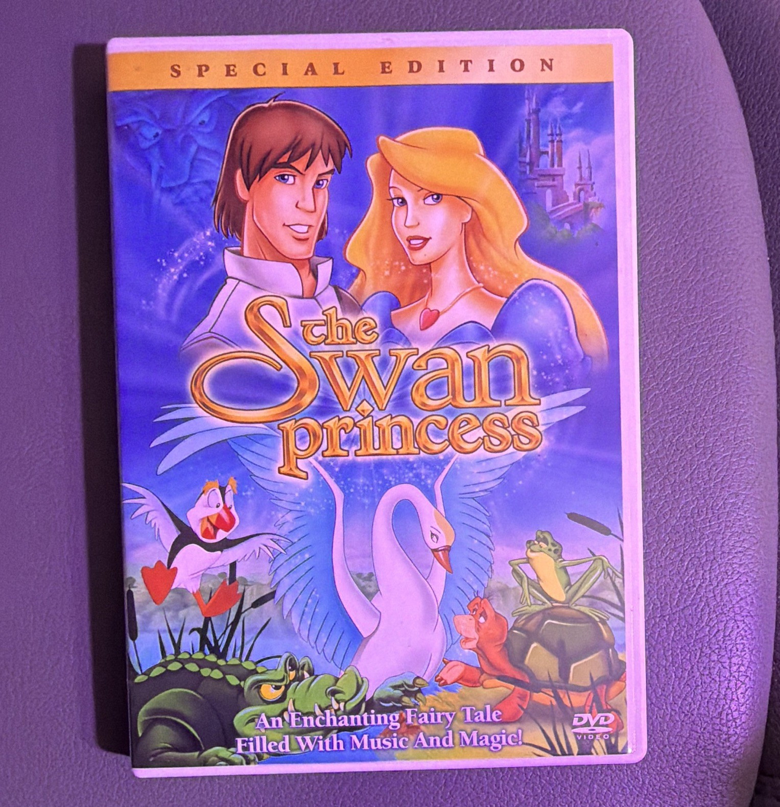 The Swan Princess Special Edition DVD Region 1 G 89min Bonus Trailers Sing-Along