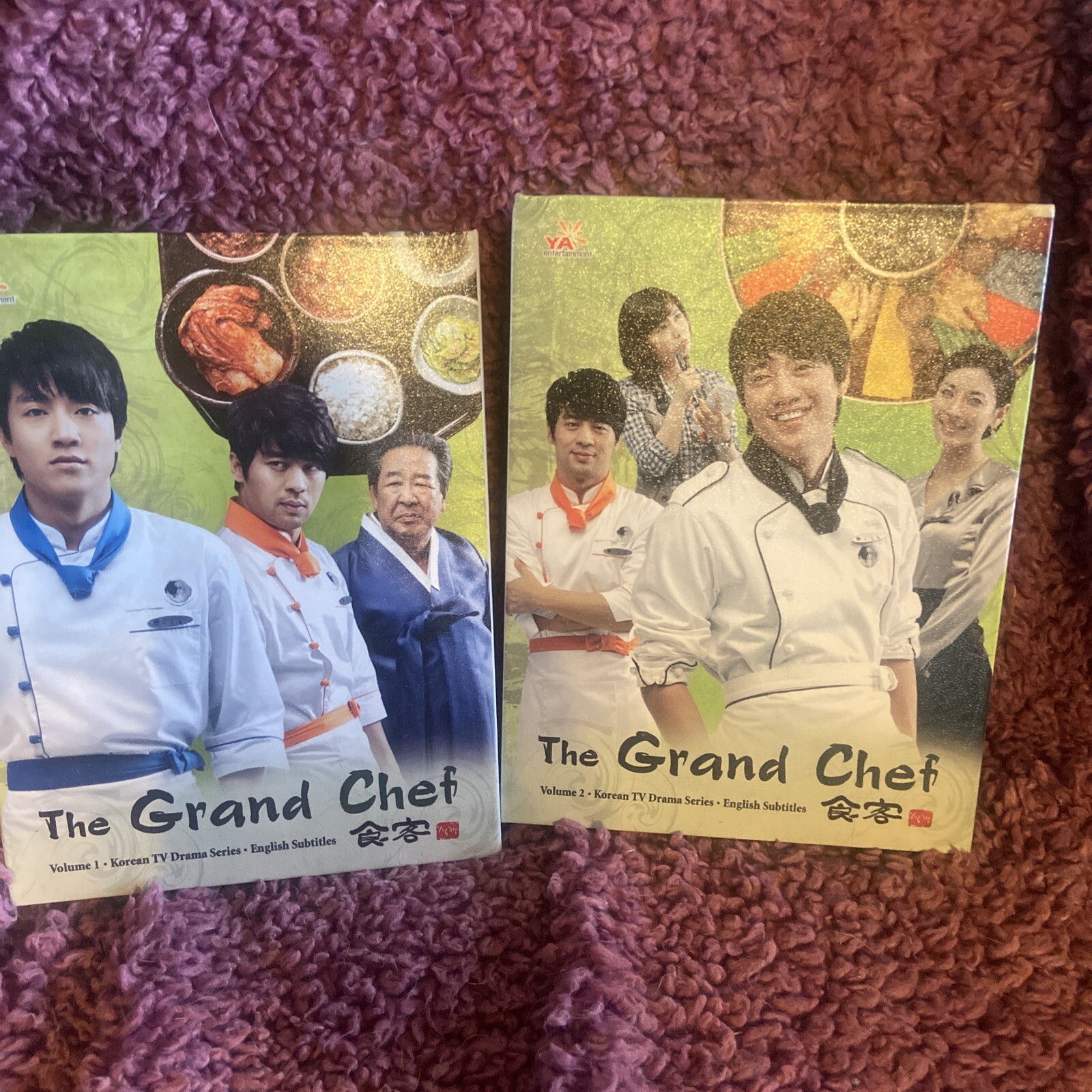 The Grand Chef Korean TV Drama Series..Volumes 1 & 2 9 DVD Discs Complete Series