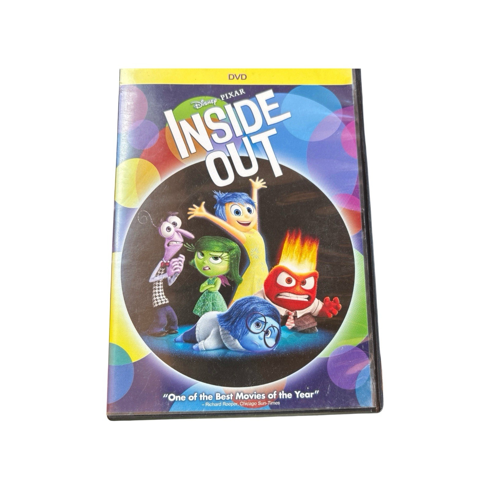 Inside Out w/Bonus Extras DVD by Disney Pixar Rated PG 95 Min 2015