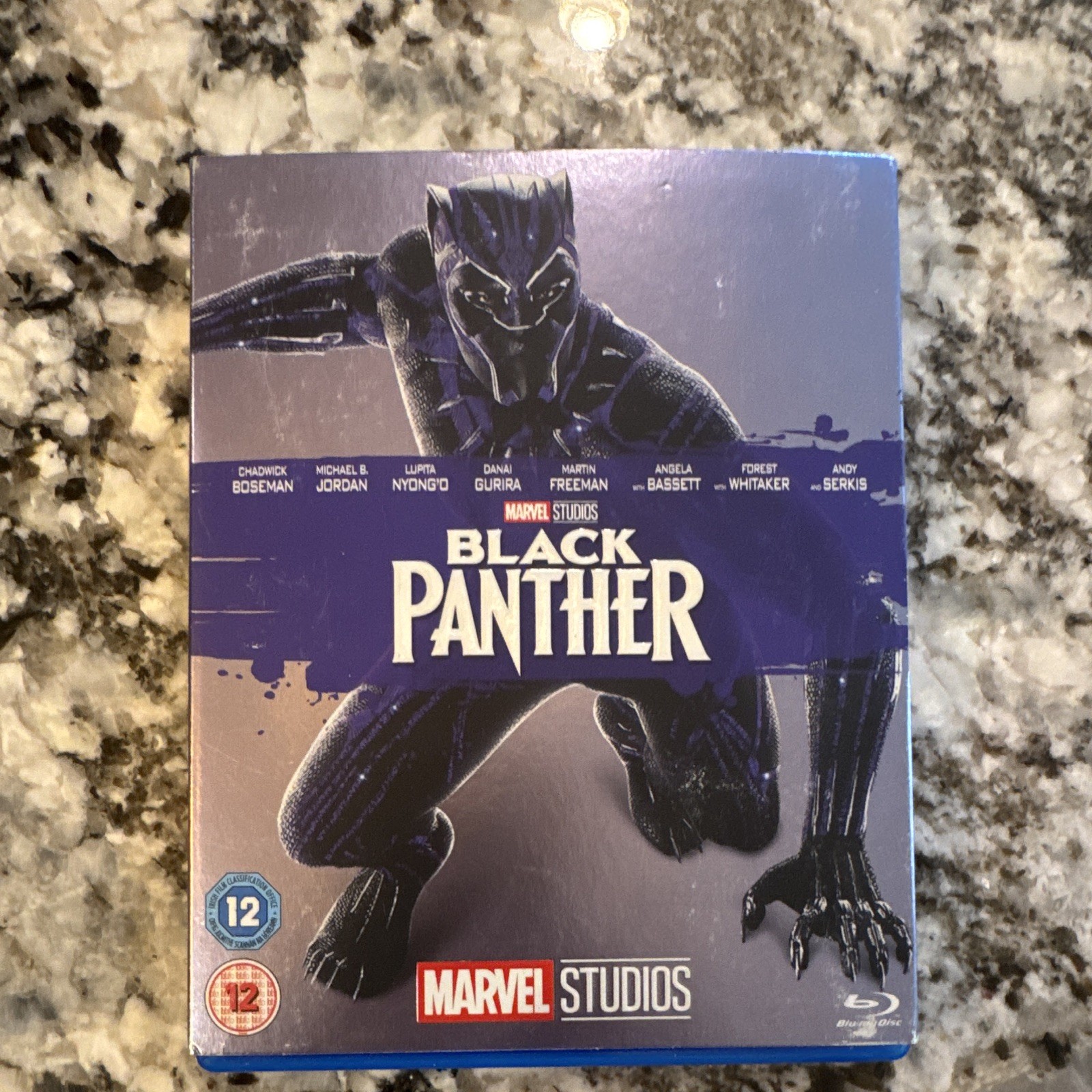 Marvel Studios Black Panther Blu-ray w/ Bonus, PG-13, 2018, 140 min